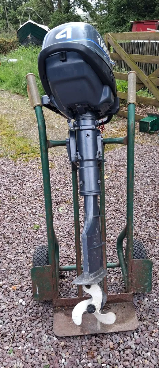 Yamaha 4 stroke 5hp longshaft outboard - Image 3