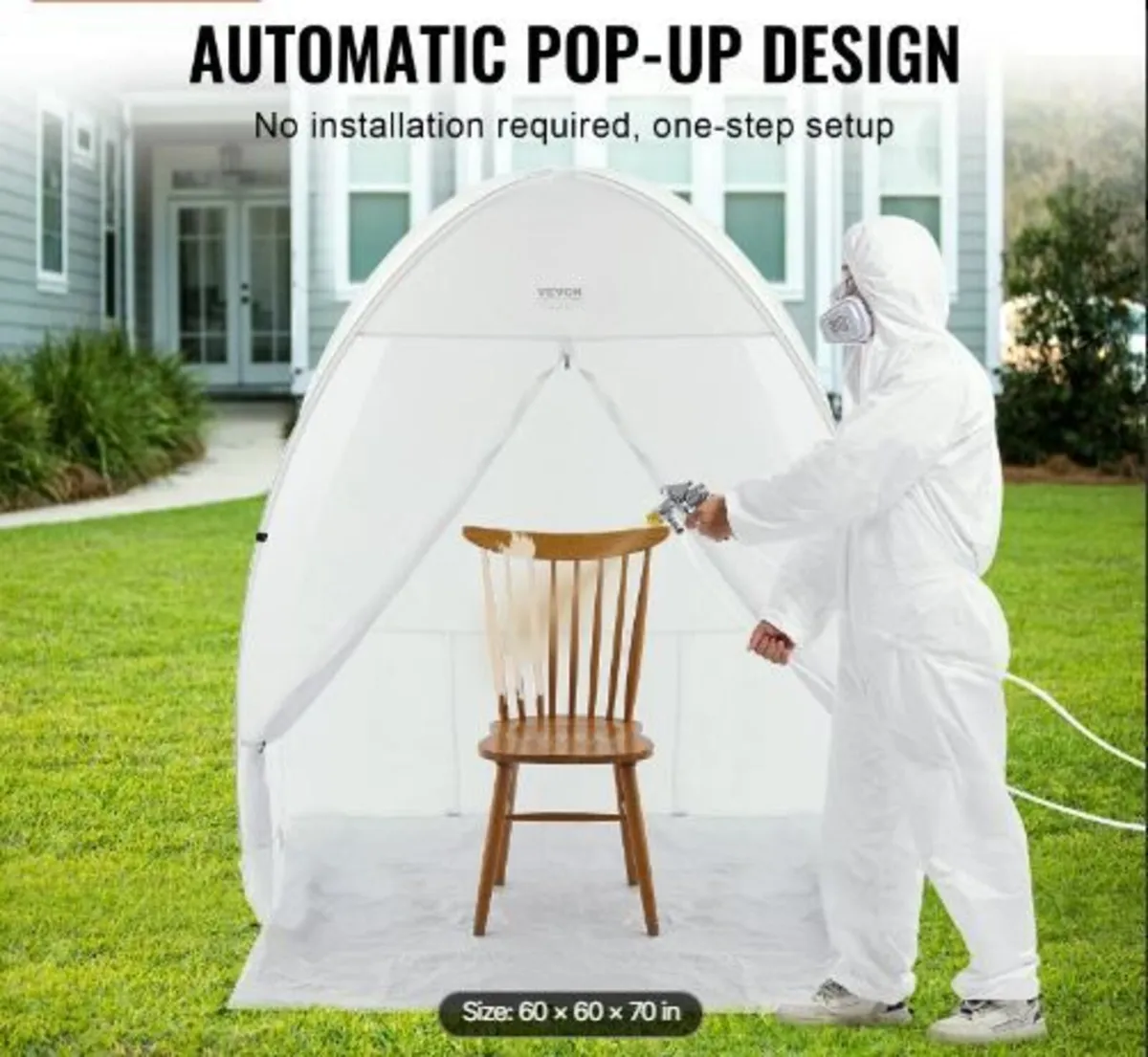 Spray Paint Shelter Portable Spray Paint Tent - Image 1