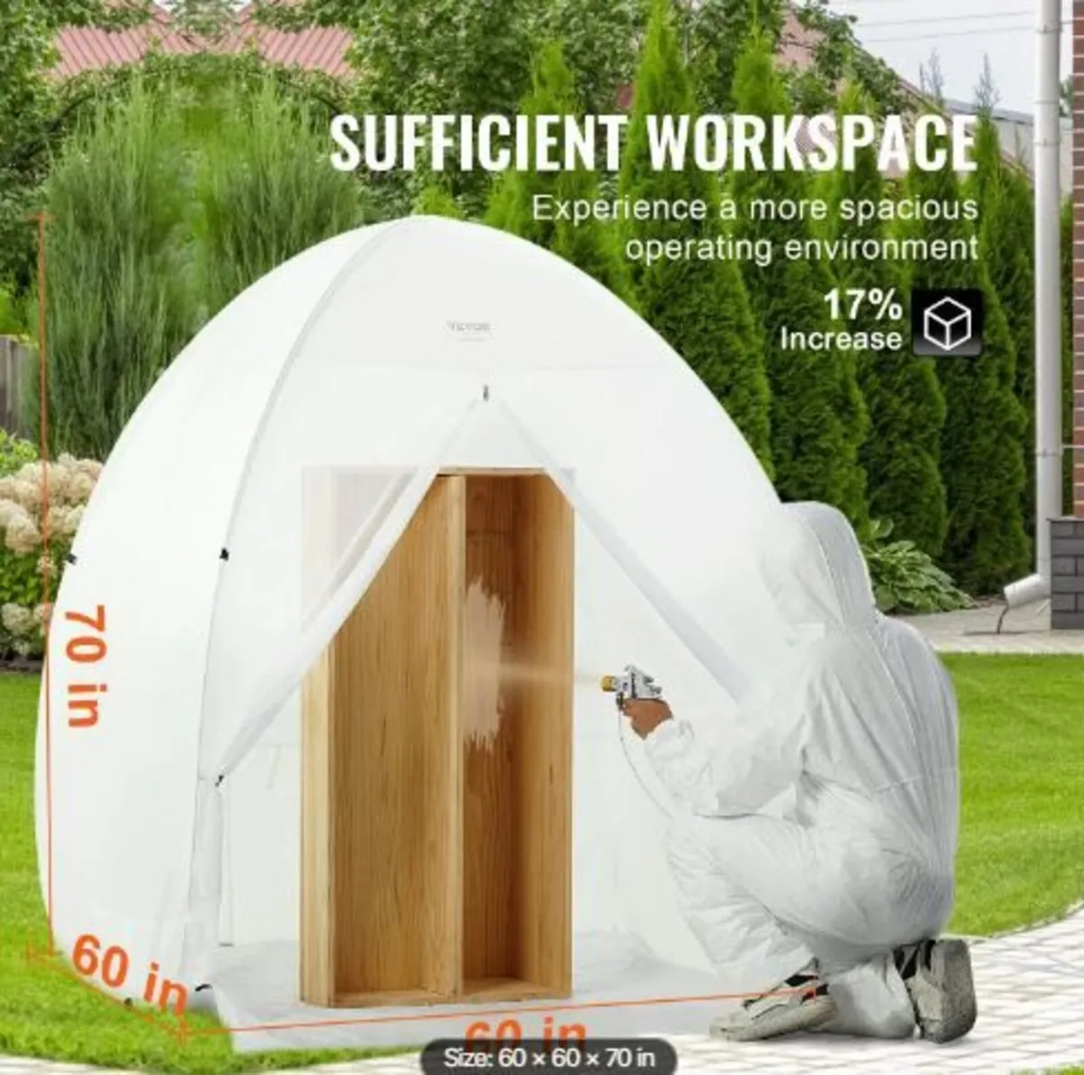 Spray Paint Shelter Portable Spray Paint Tent - Image 3