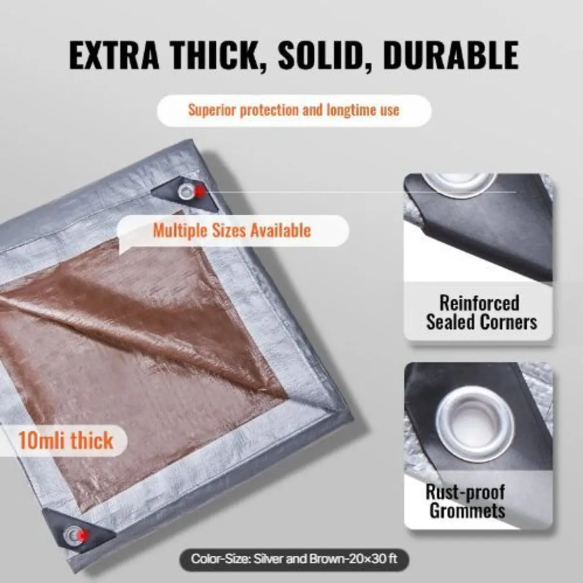 Tarp Waterproof 609.6 x 914.4 cm - Image 4