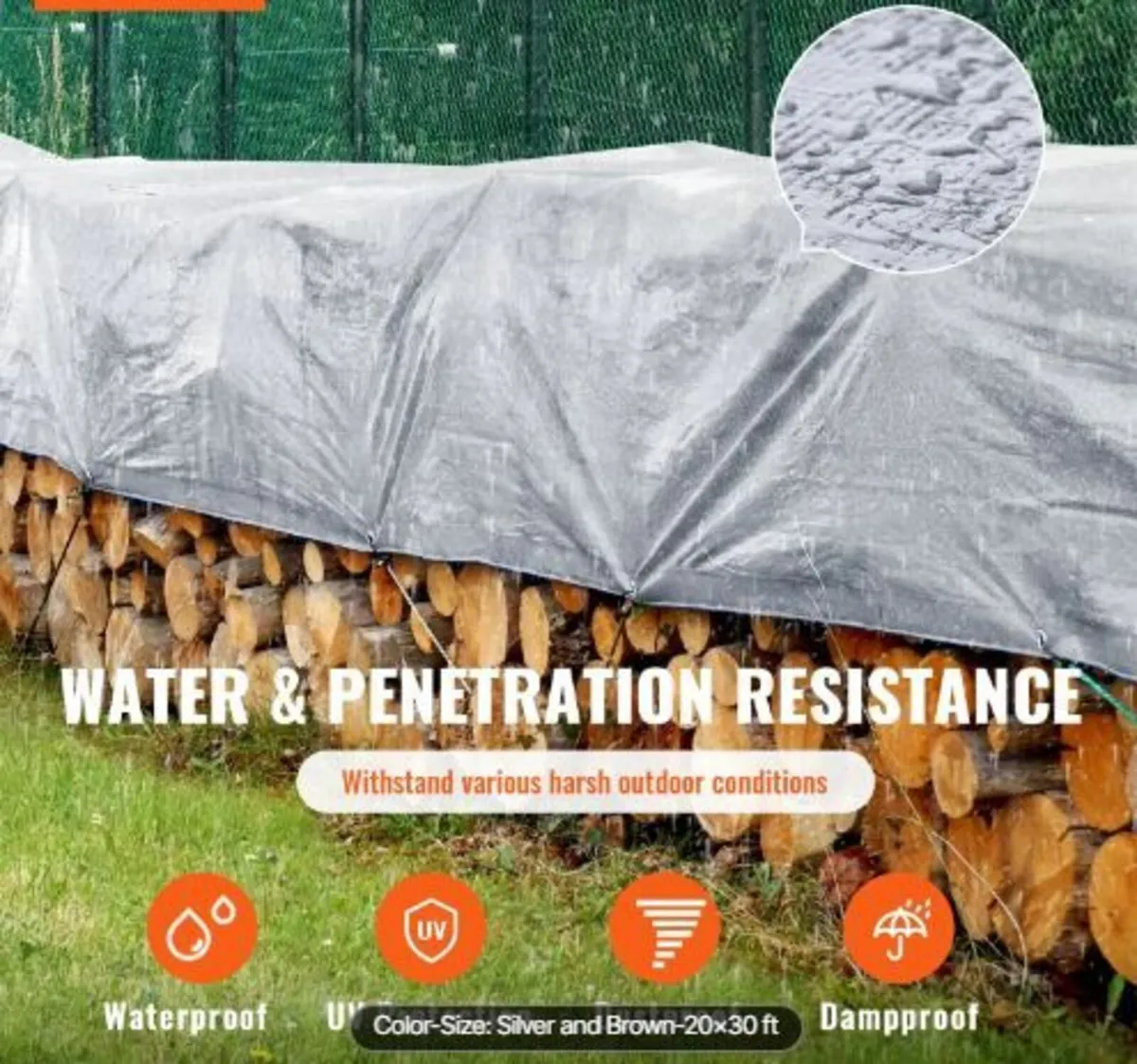 Tarp Waterproof 609.6 x 914.4 cm - Image 3