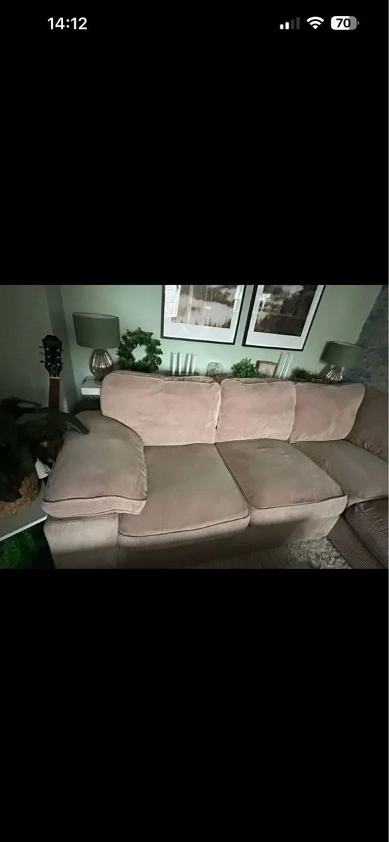 Harvey Norman L shape corner sofa - Image 2