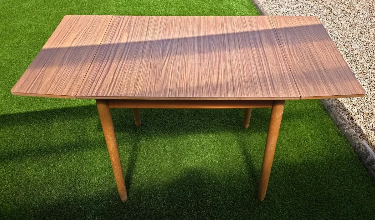 80s style retro foldable kitchen table - Image 3
