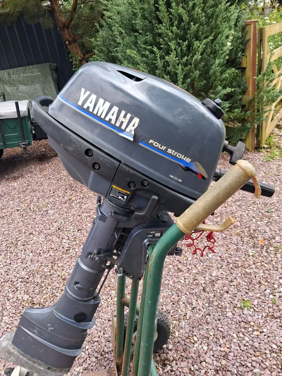 Yamaha 4 stroke 5hp longshaft outboard - Image 2