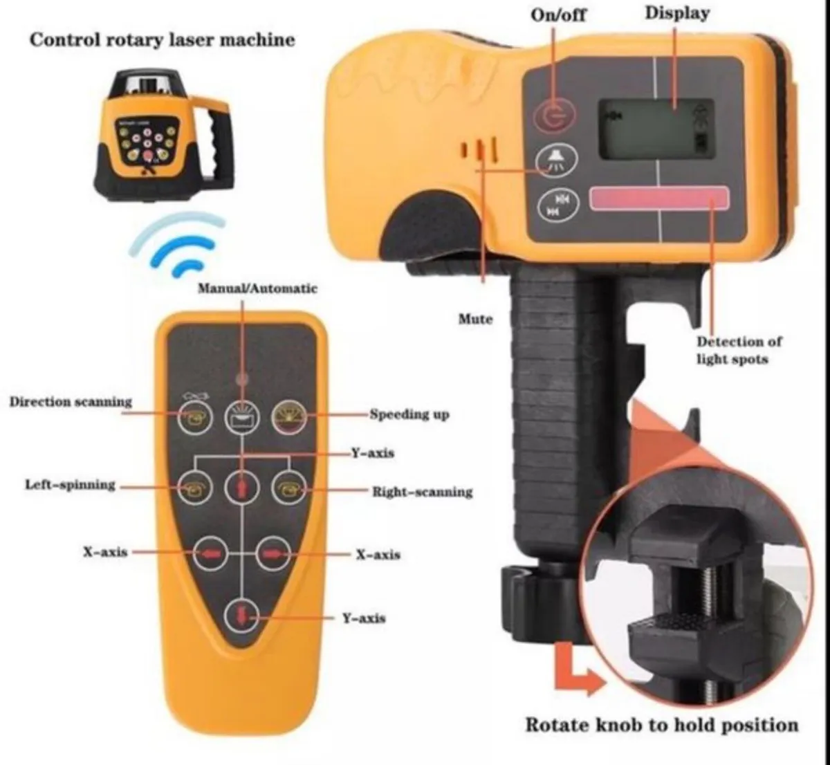 Automatic rotary laser, 360 high accurate NEW - Image 4