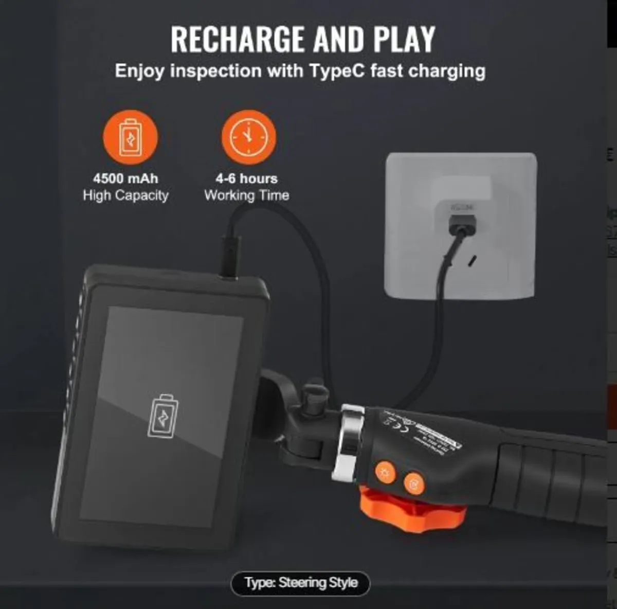 Articulating Borescope Camera with Light - Image 3