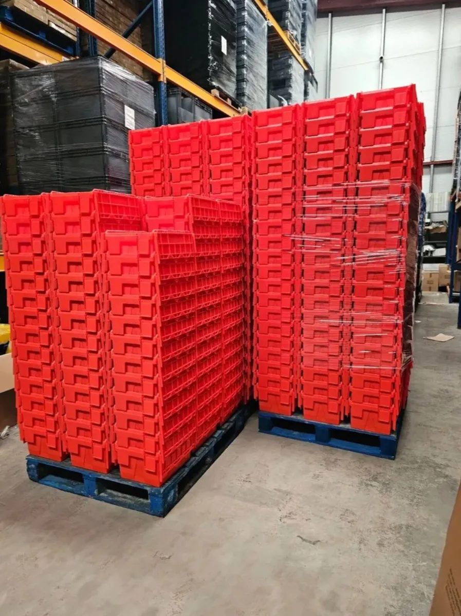 Clearance sale on storage tote boxes - Image 1