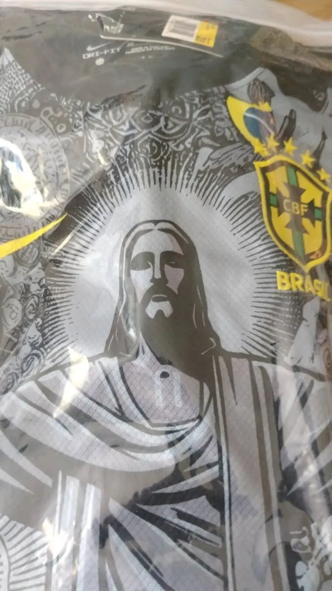 Nike Brazil Christ the redeemer soccer jersey - Image 3
