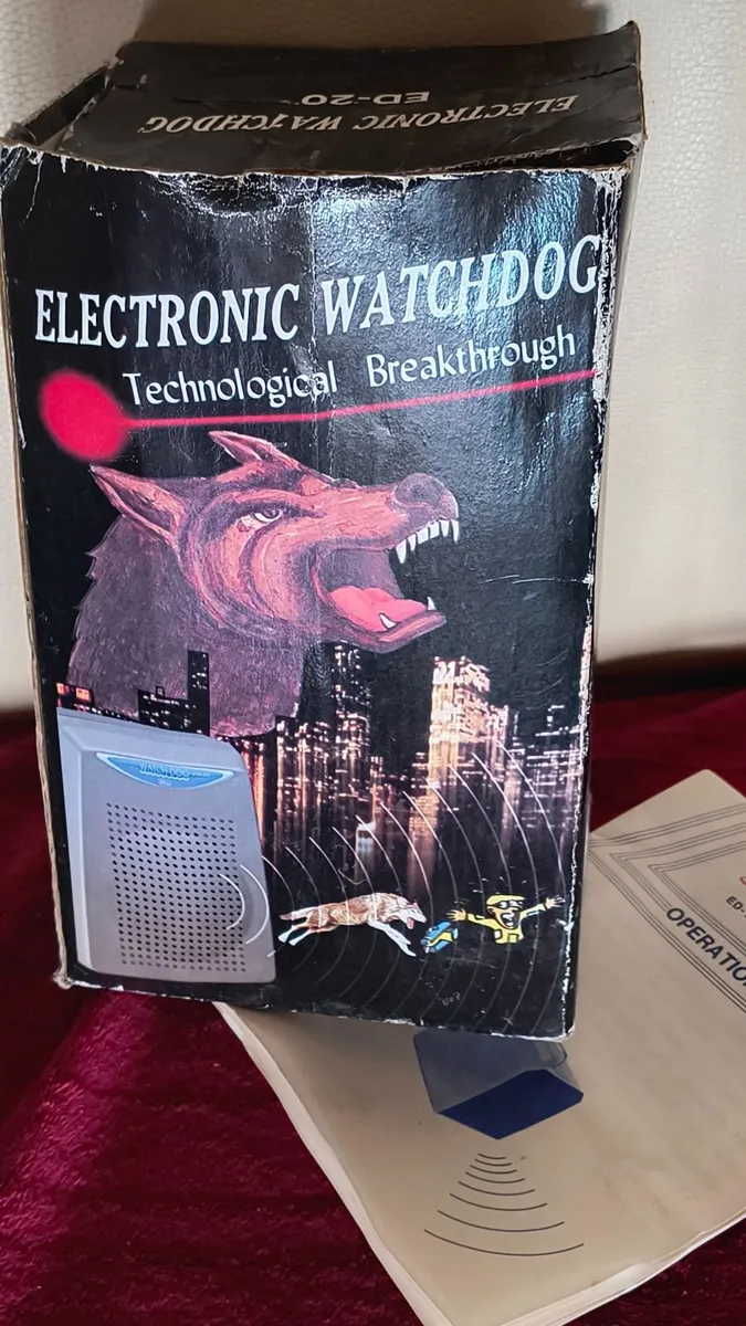 Alarm Motion Detection Electronic Dog - Image 1