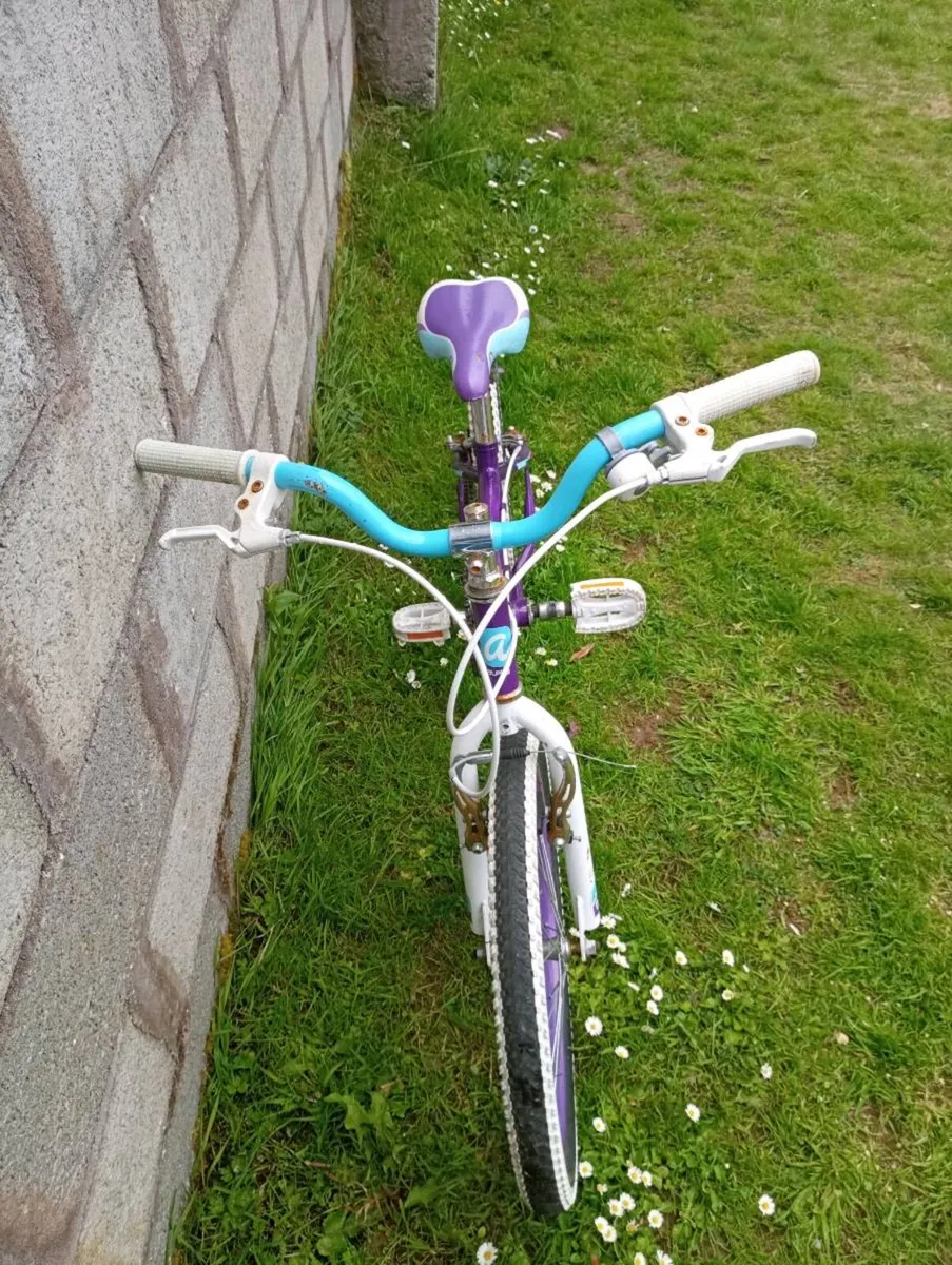 Girls bicycle 20 inch wheel near new condition - Image 2