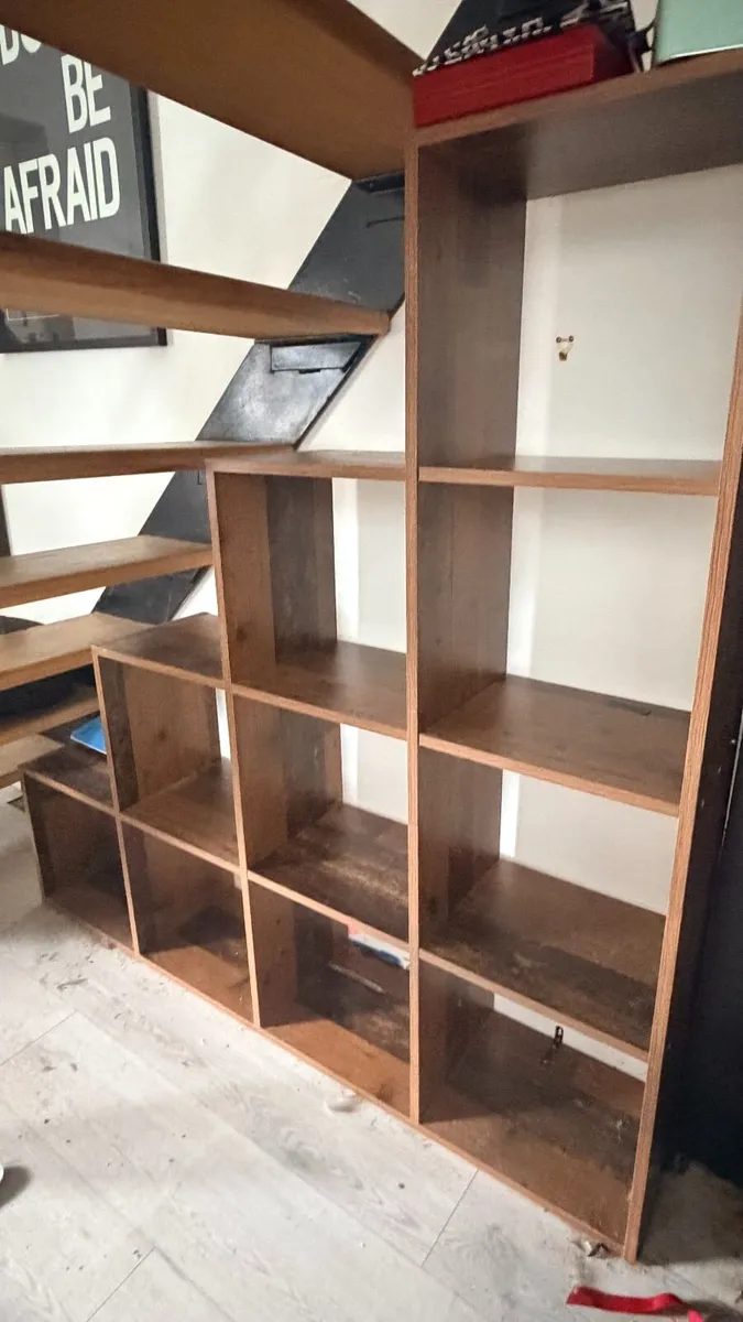 Office desk, office chair and storage unit FREE - Image 1