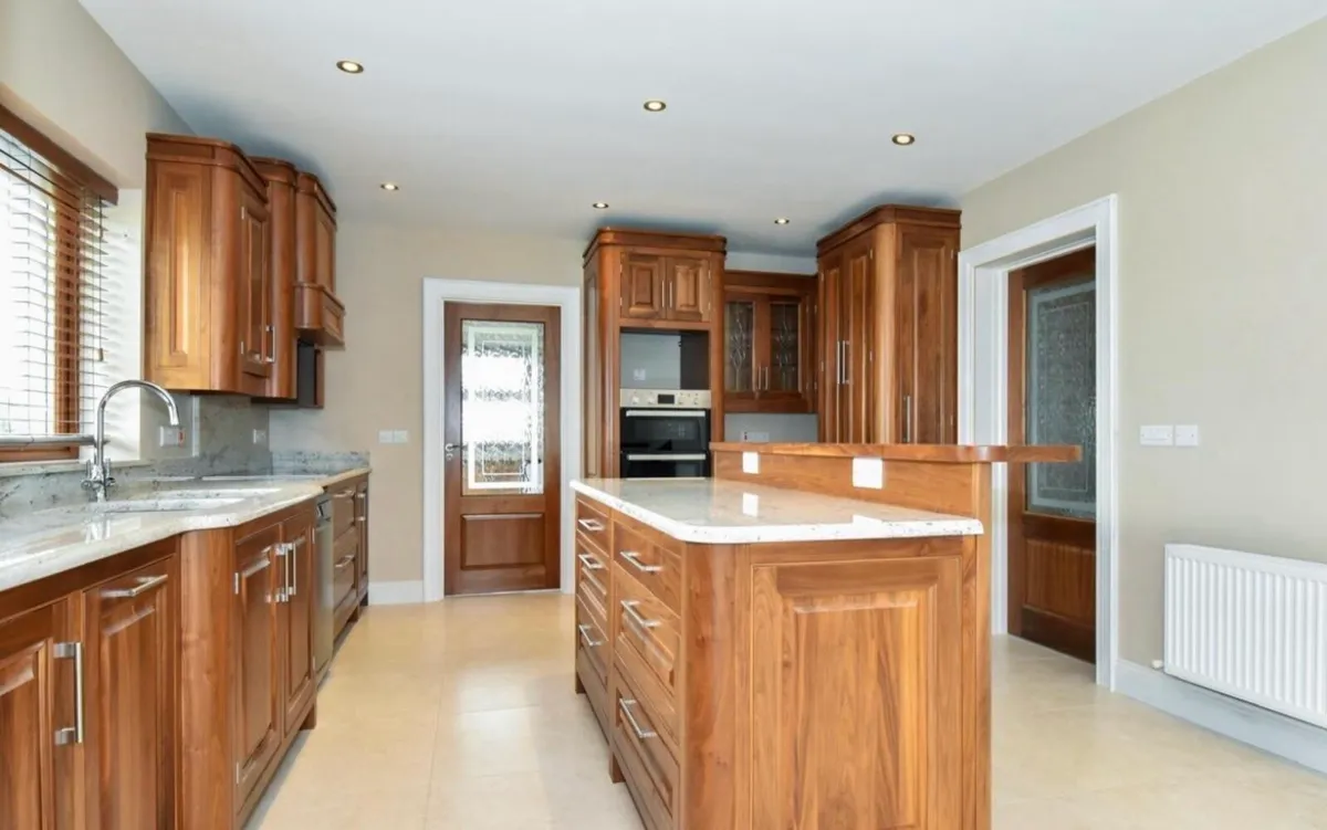 SOLID WALNUT INLAID KITCHEN & APPLIANCES - Image 2