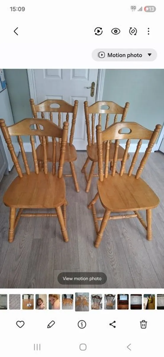 4 kitchen chairs