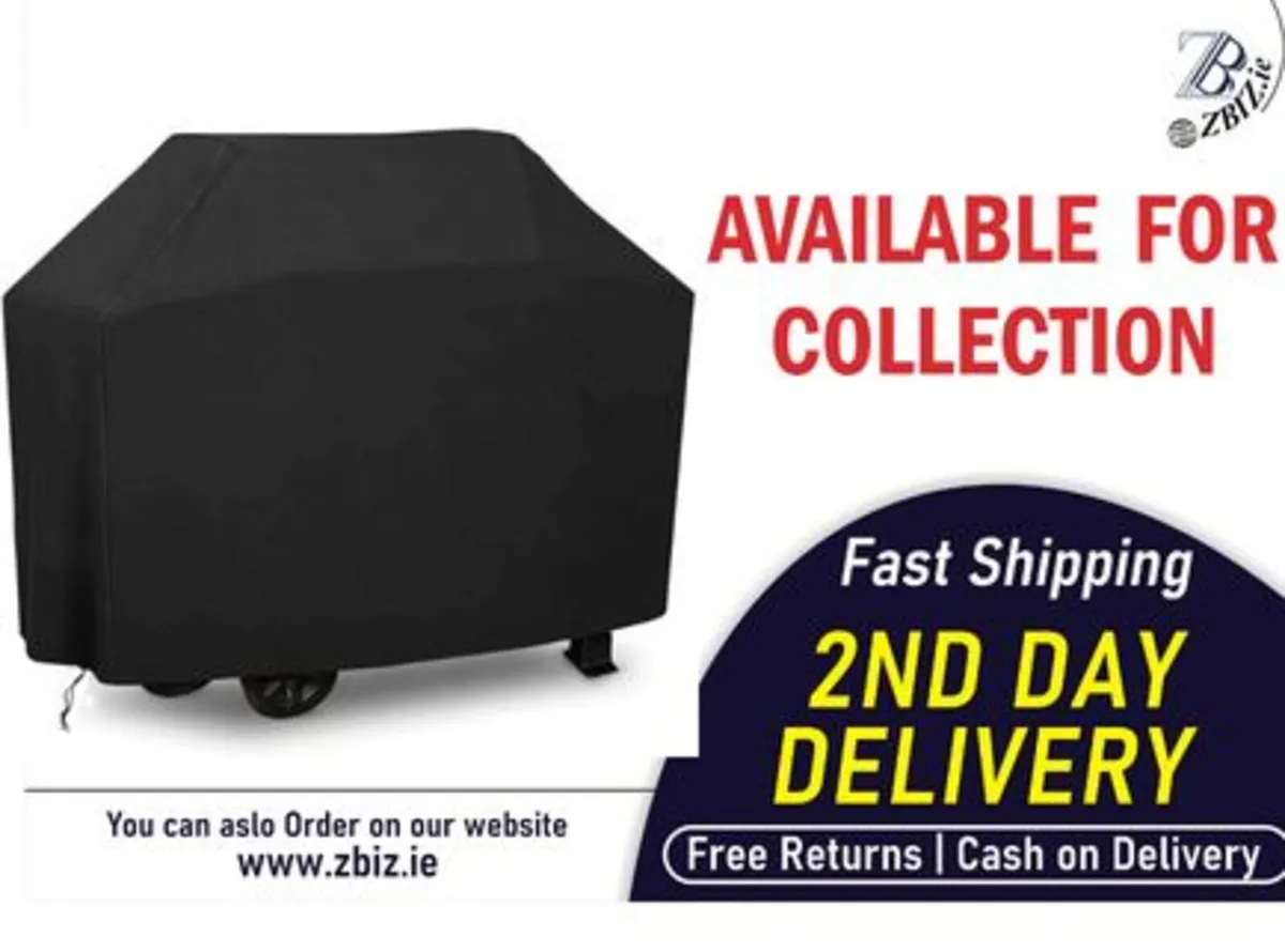 Large BBQ Cover Outdoor Waterproof Protection - Image 1