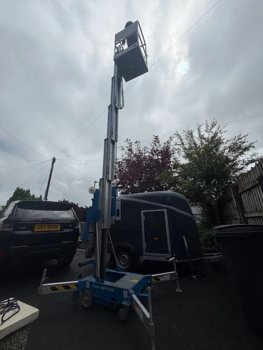 Genie AWP-25S push-around vertical work lift - Image 4