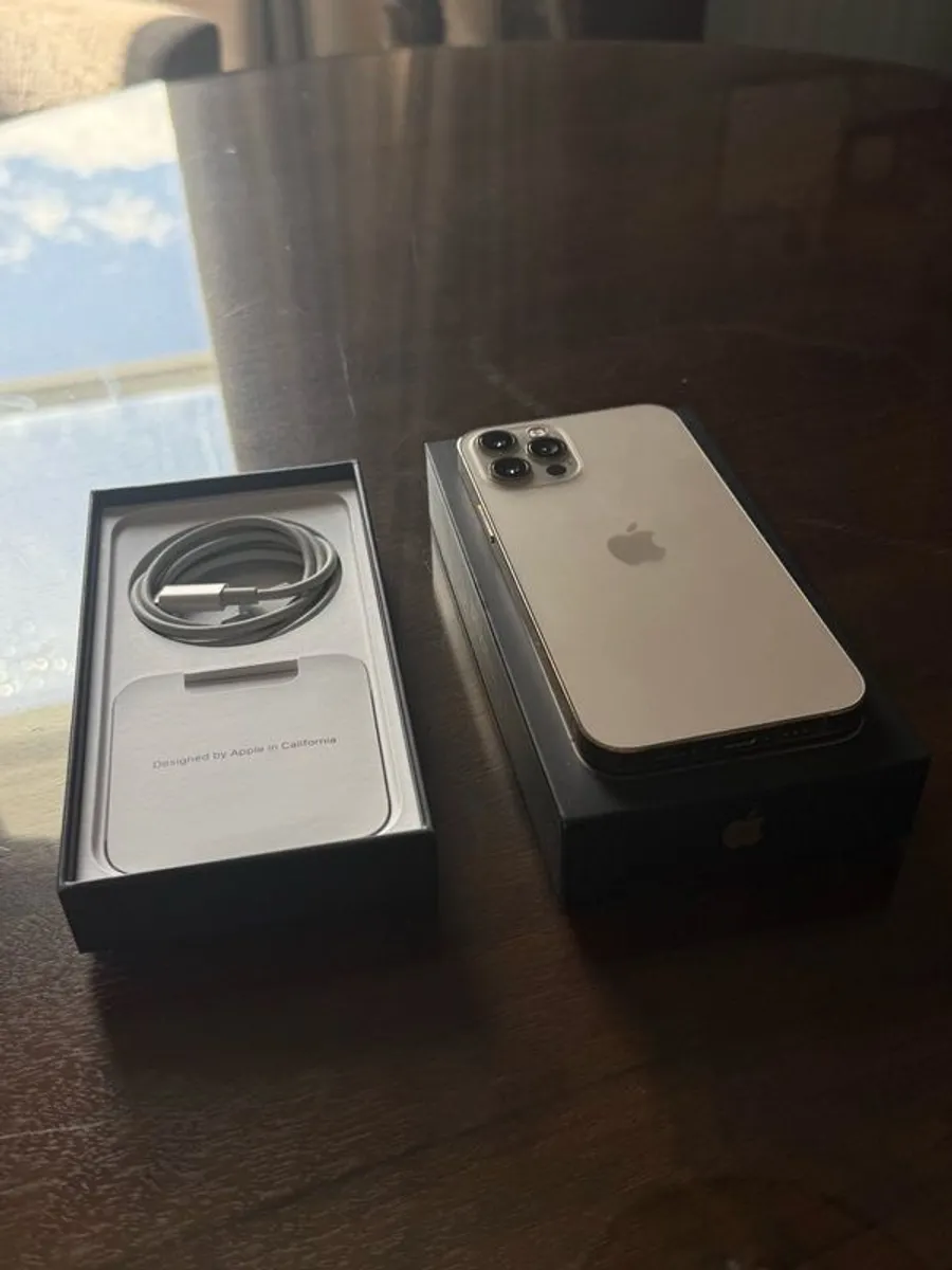 iPhone 12 Pro, Gold, 128GB - Like New - Image 3