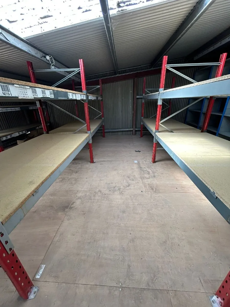 Garage longspan shelving - Image 1