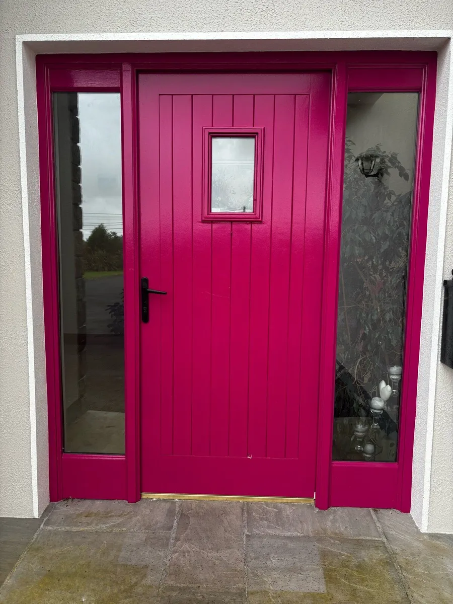 Timber door - Image 1
