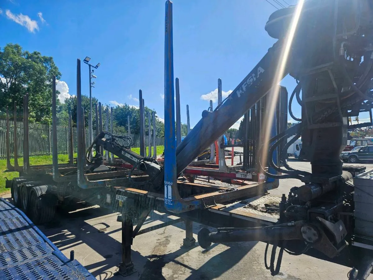 Sdc timber/ crane tralier - Image 1