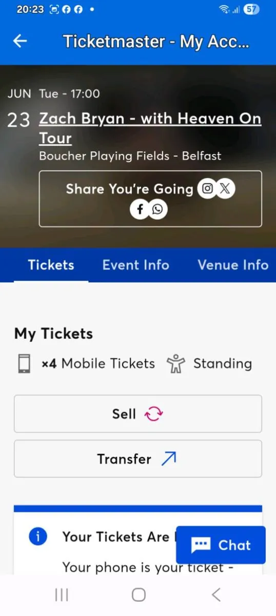Zach Bryan concert tickets Belfast - Image 2