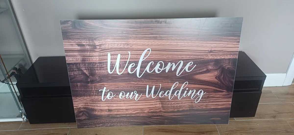 Wedding sign - Image 1