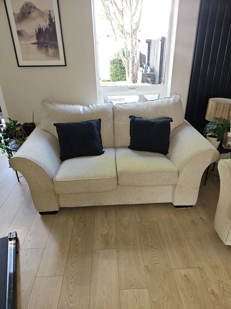 Sofa (2 seater grey) - Image 4