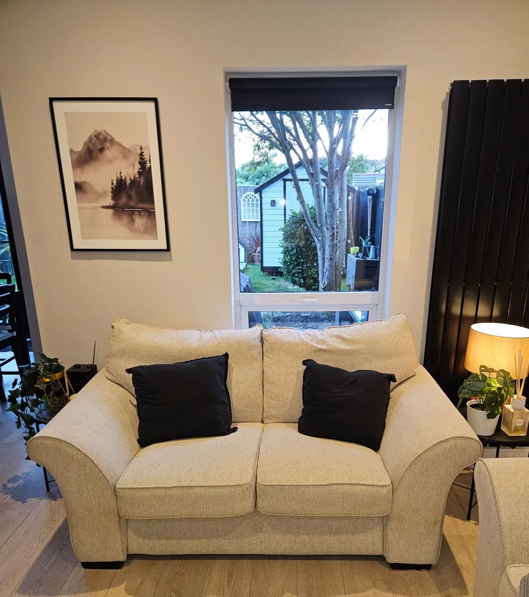Sofa (2 seater grey) - Image 1