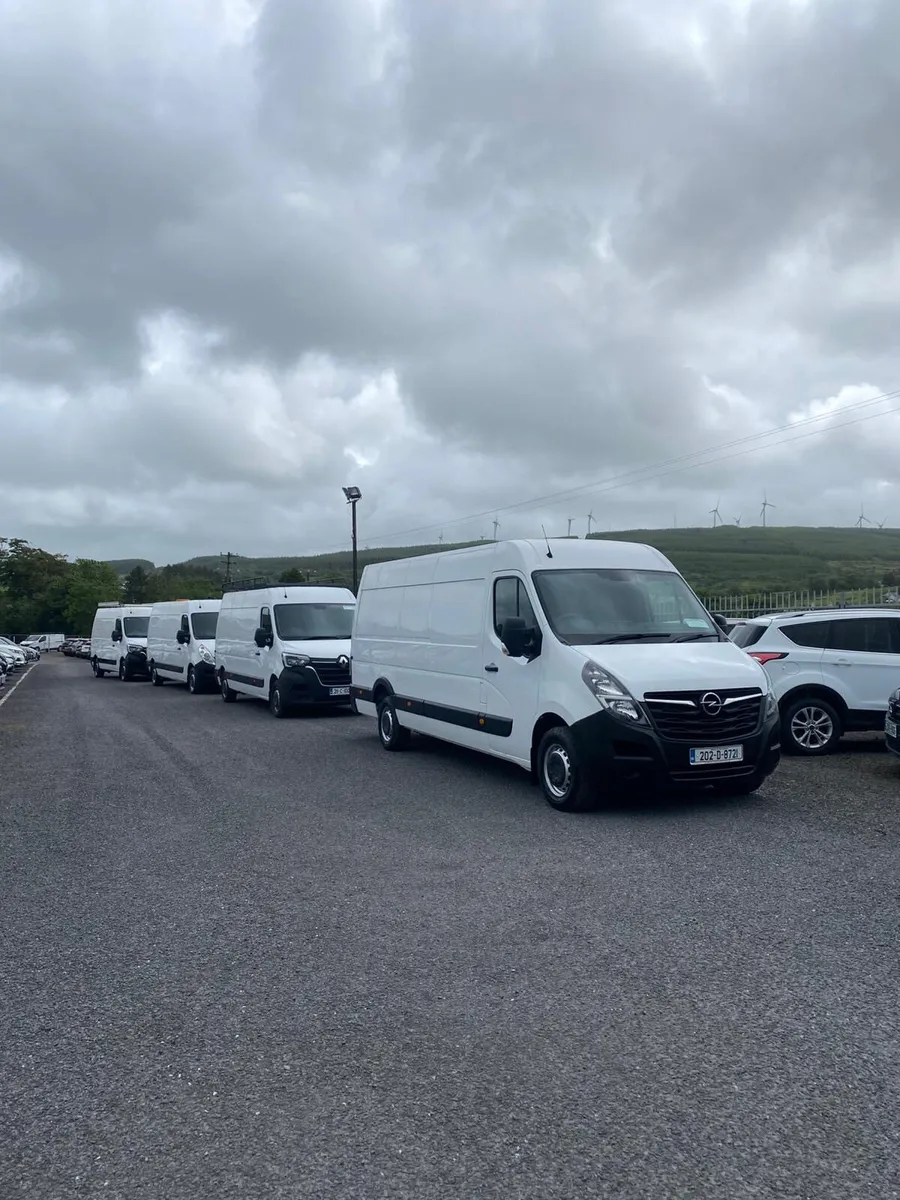 Selection of large vans