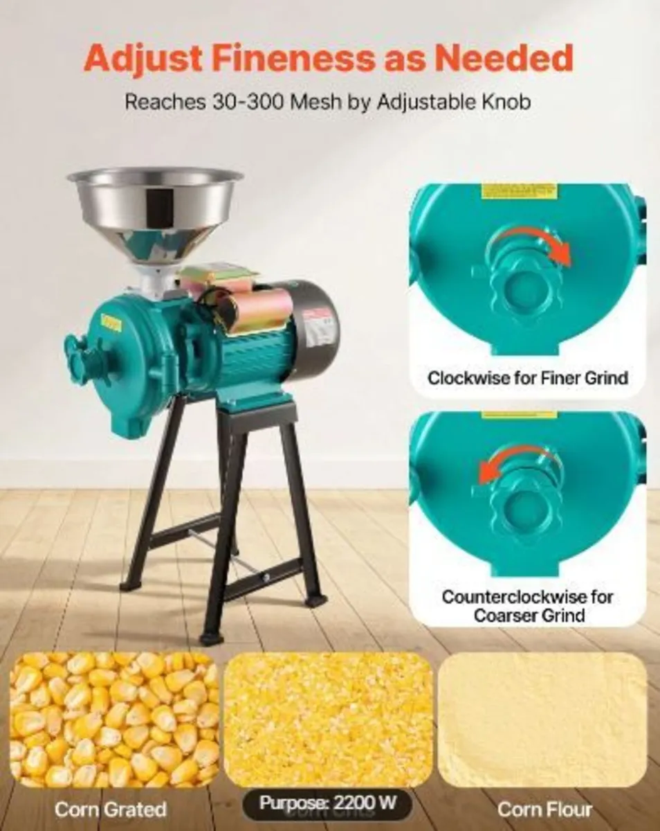Electric Grain Mill Grinder - Image 1
