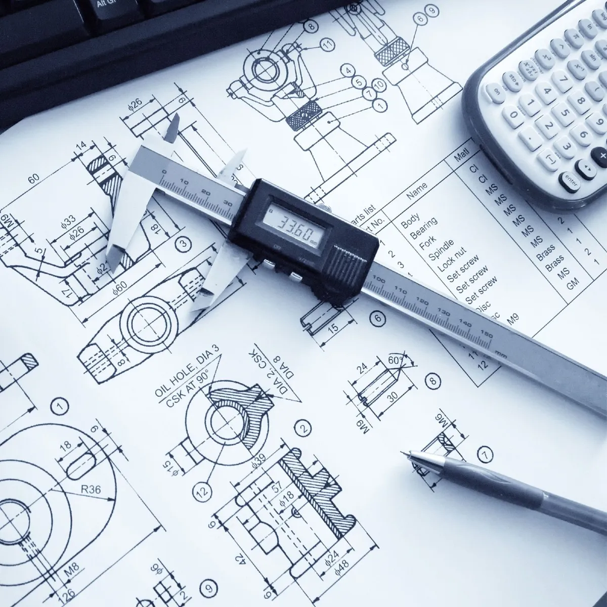 Mechanical CAD Design Services