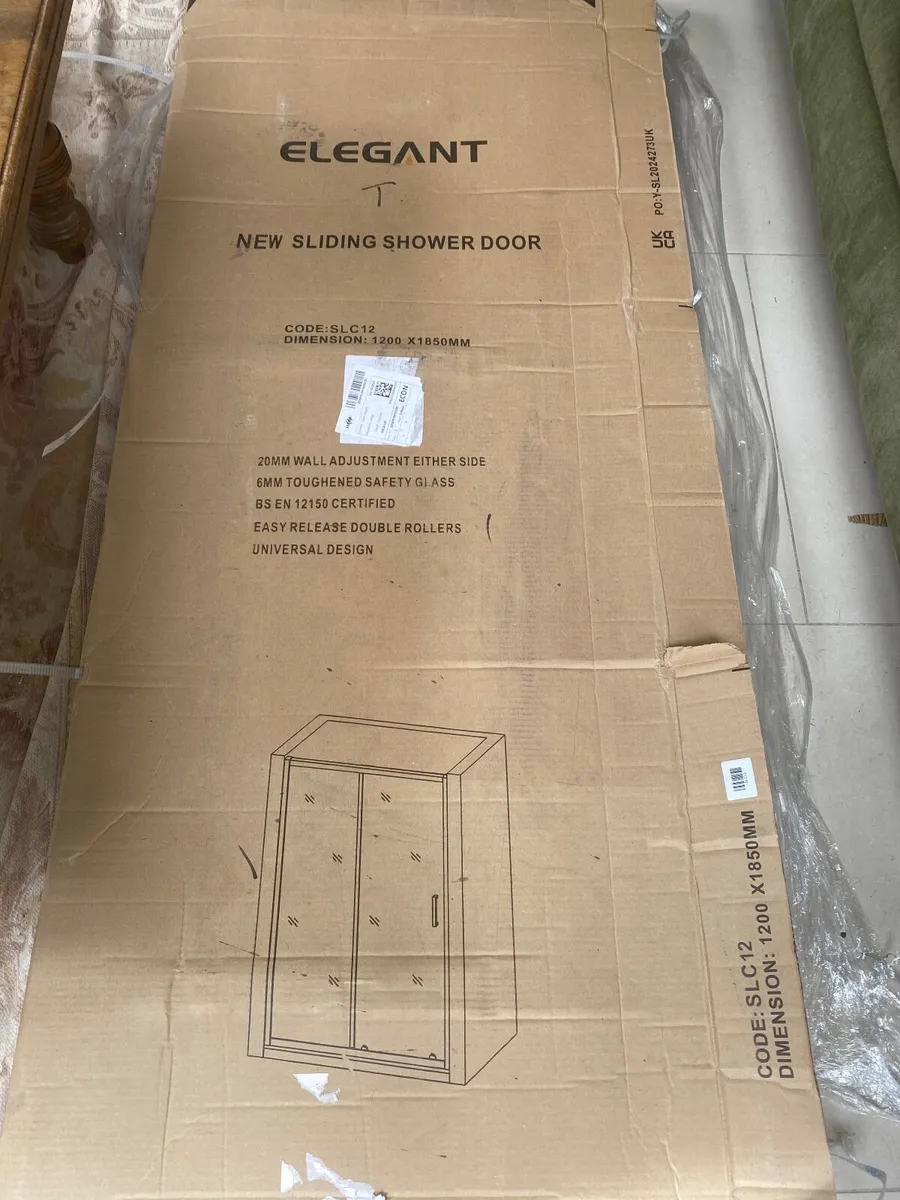 Shower door 1200x1850 - Image 2