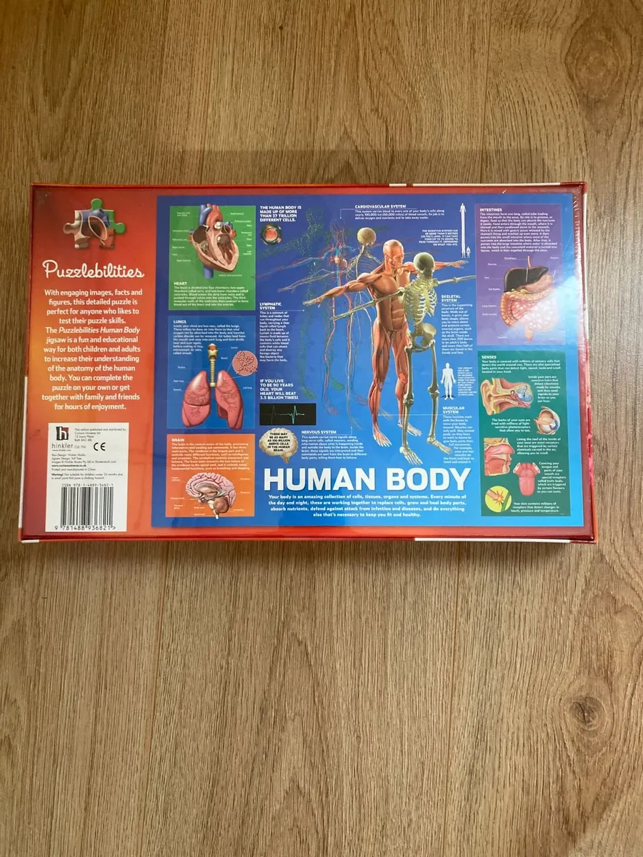 500 piece Human Body Jigsaw Puzzle - Image 2