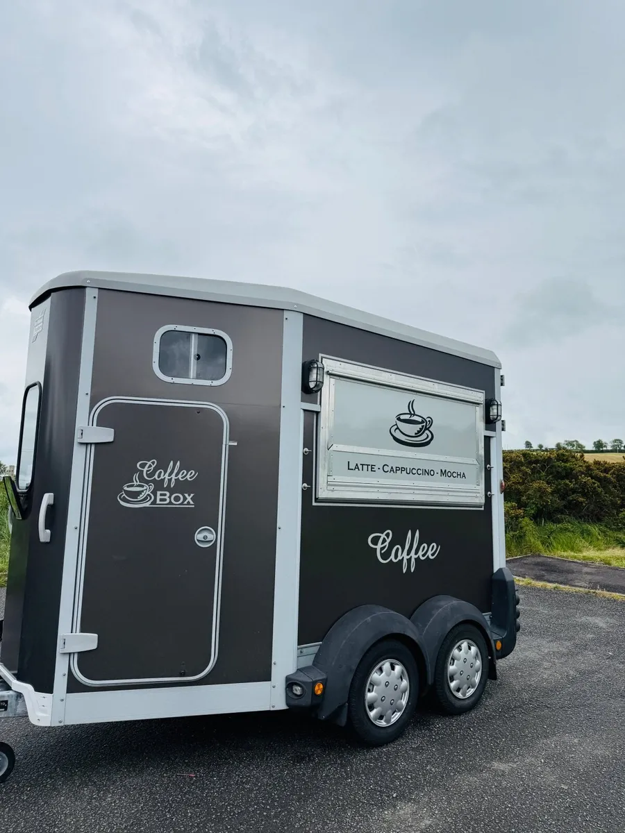 - Ivor Williams Double Axle coffee trailer. - Image 1