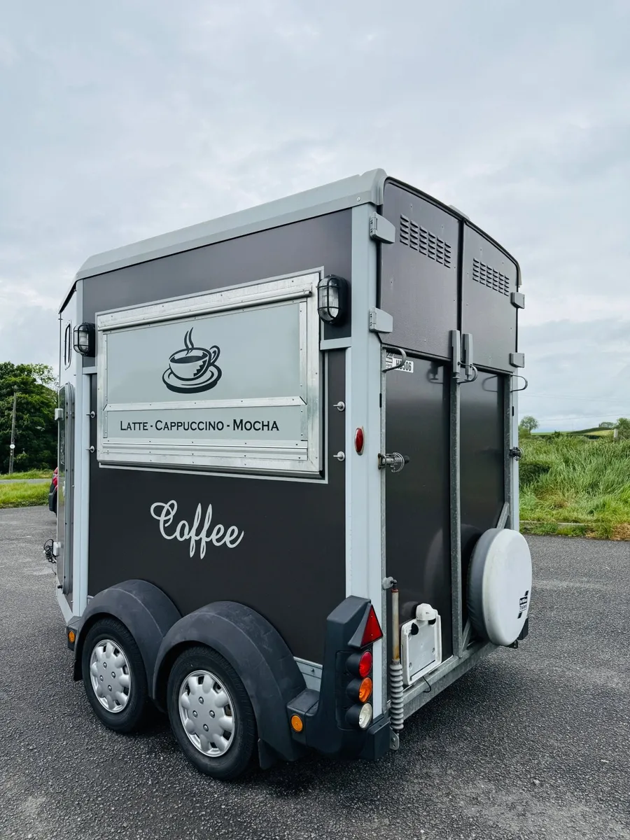 - Ivor Williams Double Axle coffee trailer. - Image 3
