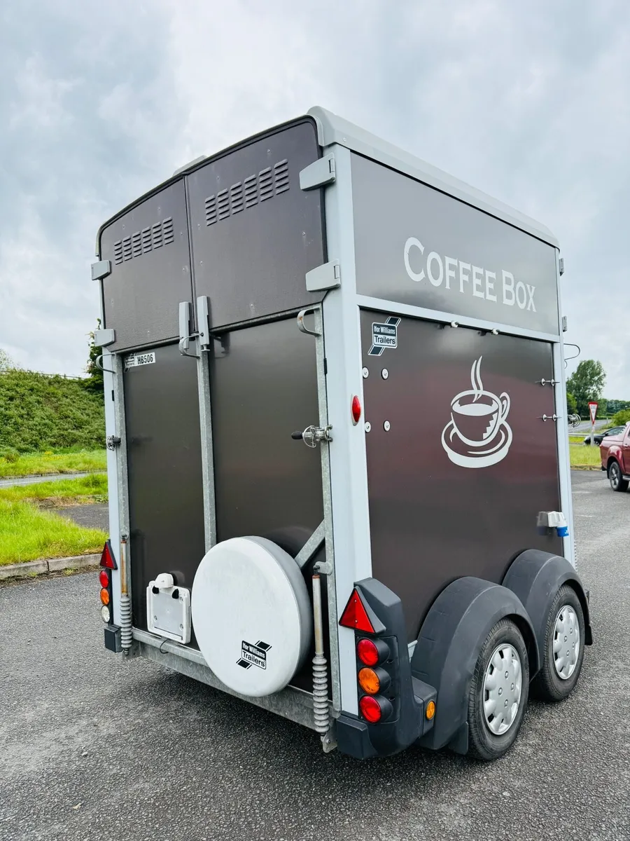 - Ivor Williams Double Axle coffee trailer. - Image 4