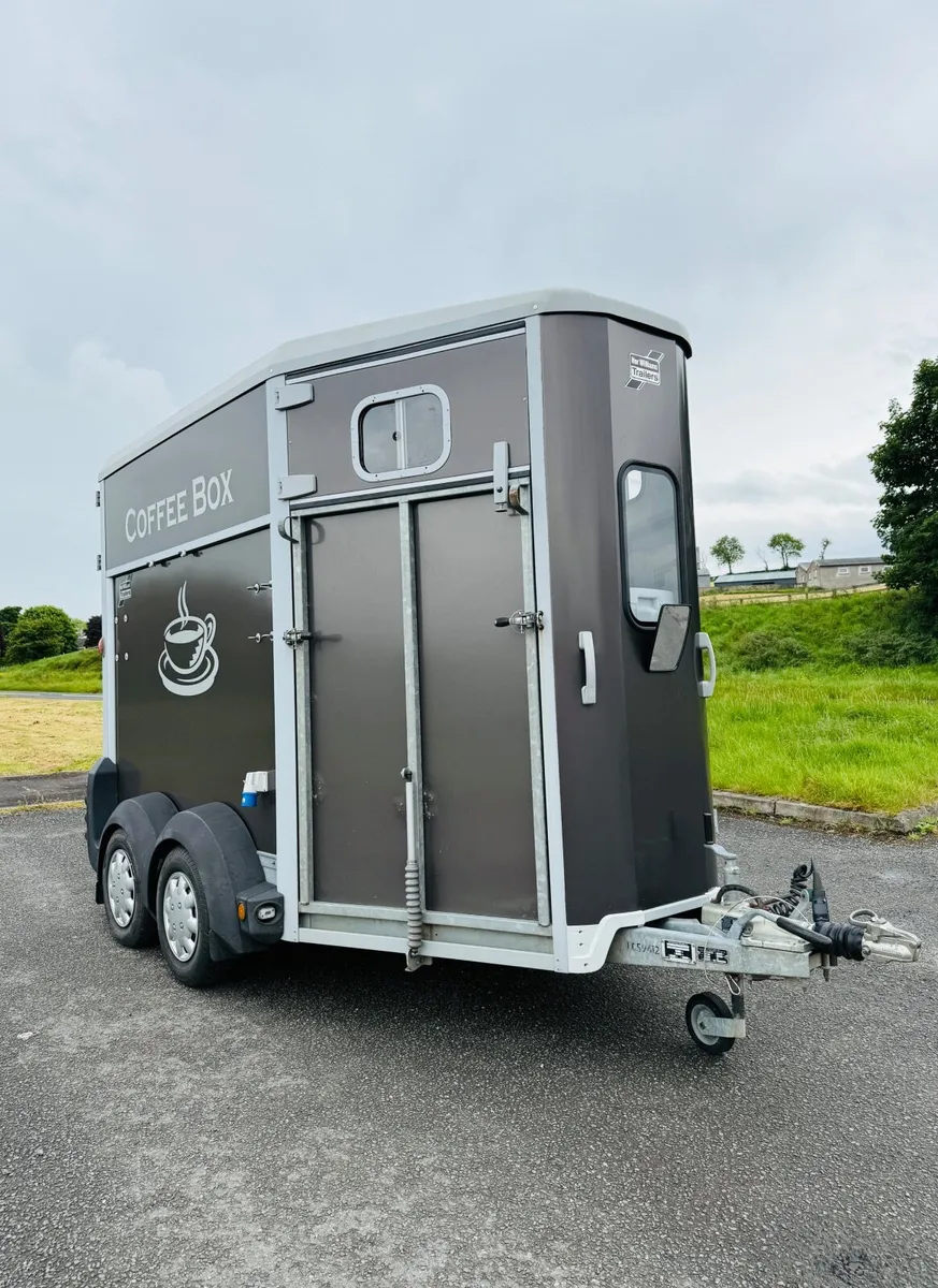 - Ivor Williams Double Axle coffee trailer. - Image 2