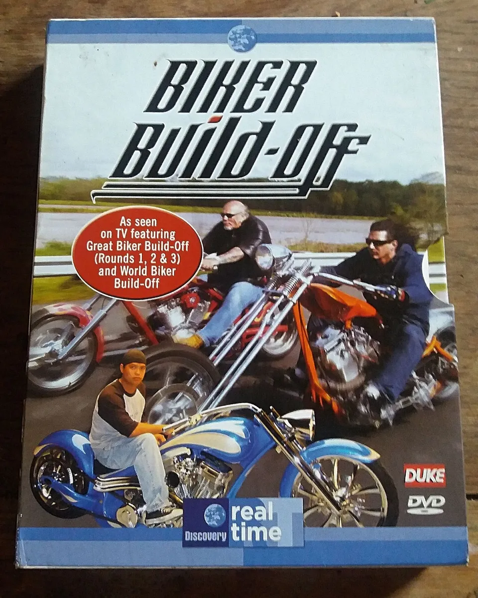 4 DVDS Great Biker Build Off / World Biker Build - Image 1