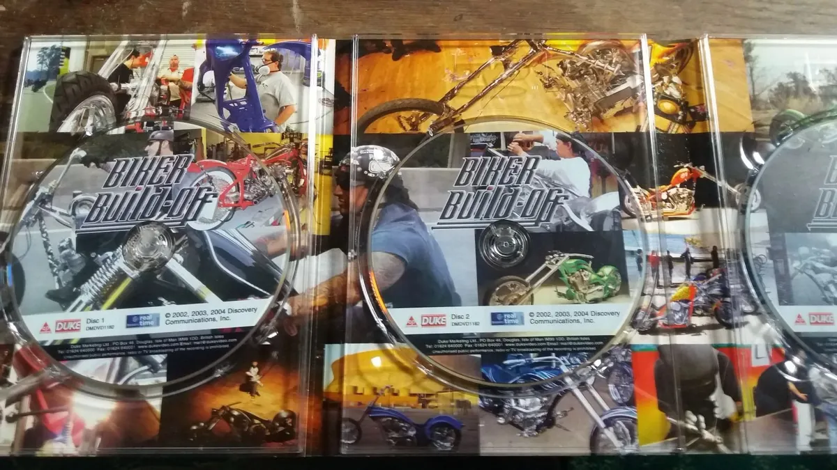 4 DVDS Great Biker Build Off / World Biker Build - Image 4
