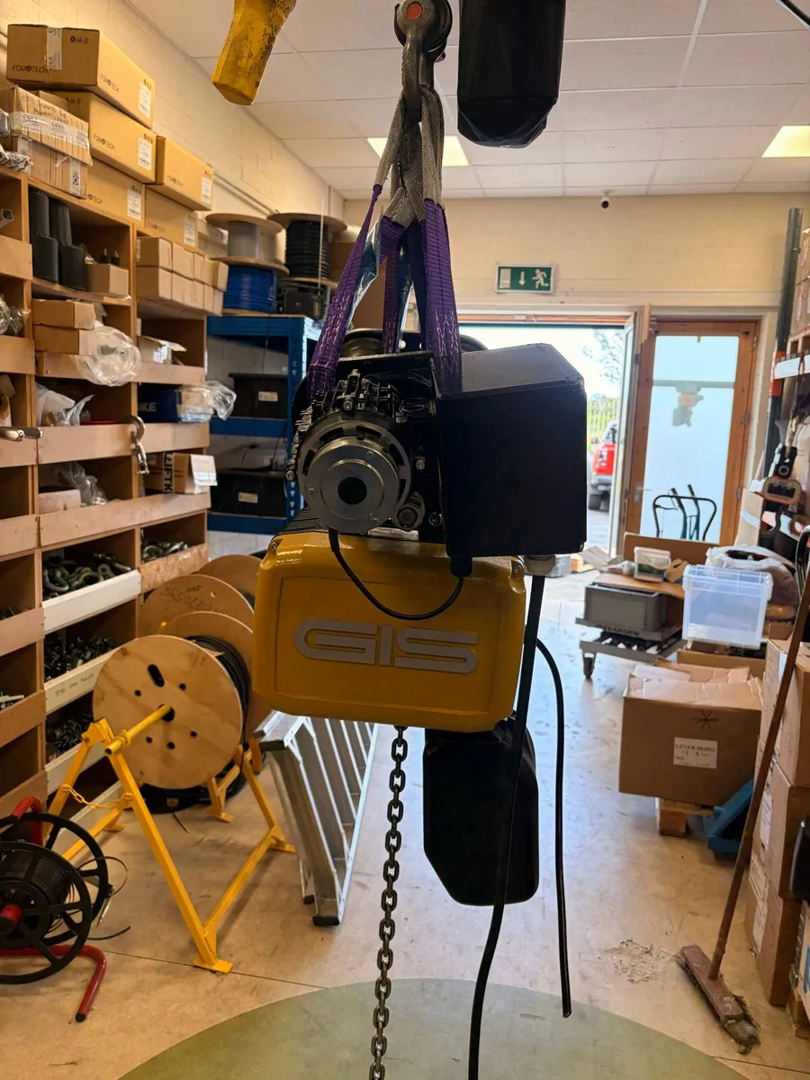 Hoist GIS 1T with Power Travel Trolley - Image 3