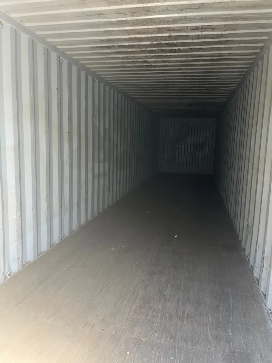 Storage container - 40x8ft - Grey/Blue - 541089-8 - Image 2