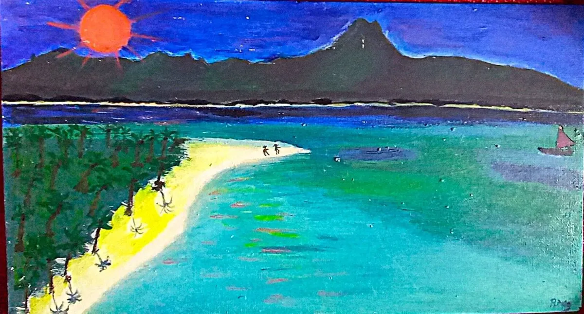 Seascape art // 17 paintings. - Image 1