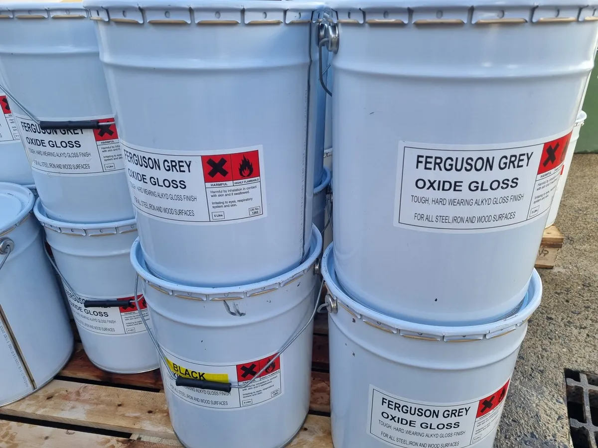20ltr 80€ oxide paint available - Image 1