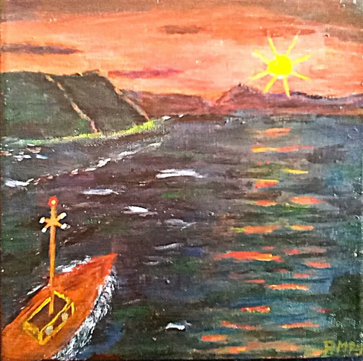Seascape art // 17 paintings. - Image 3