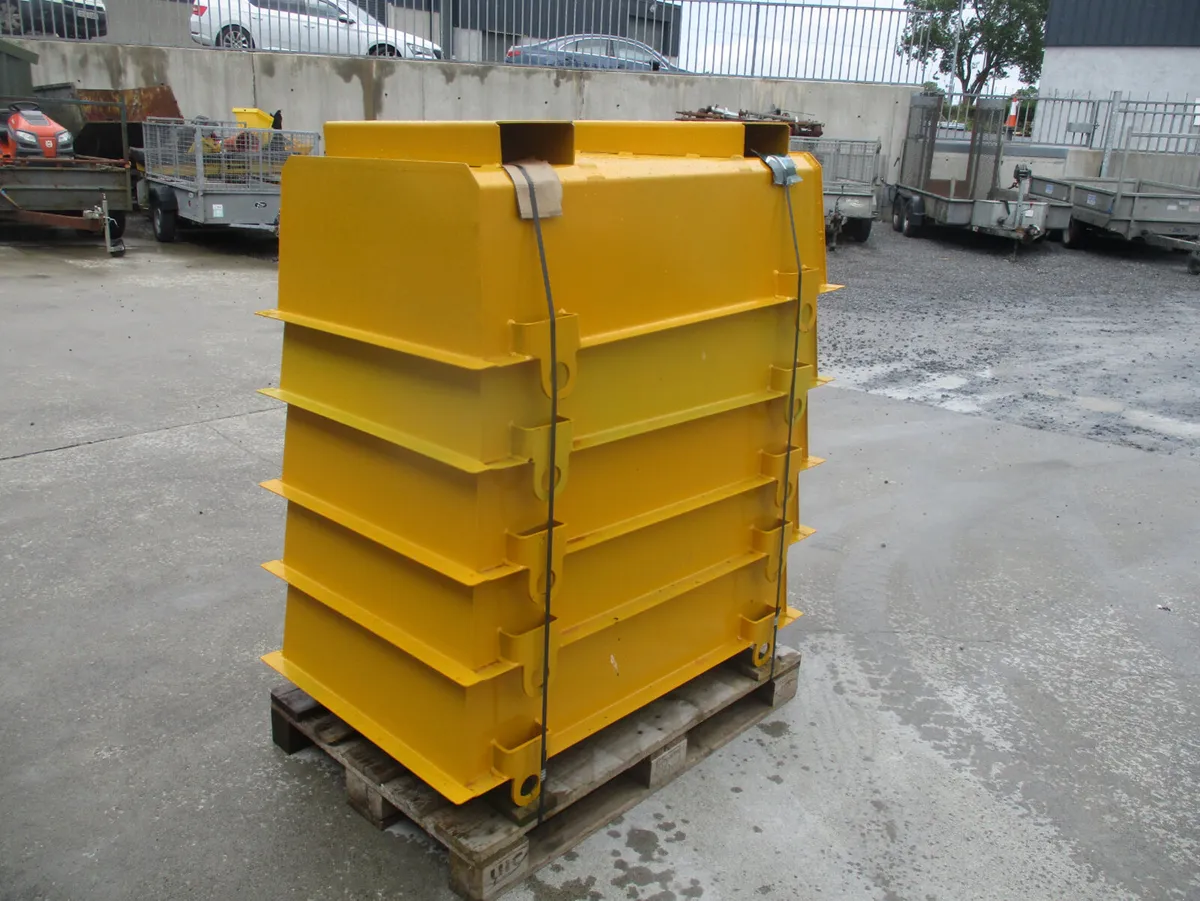 motar concrete steel bin /tubs - Image 2
