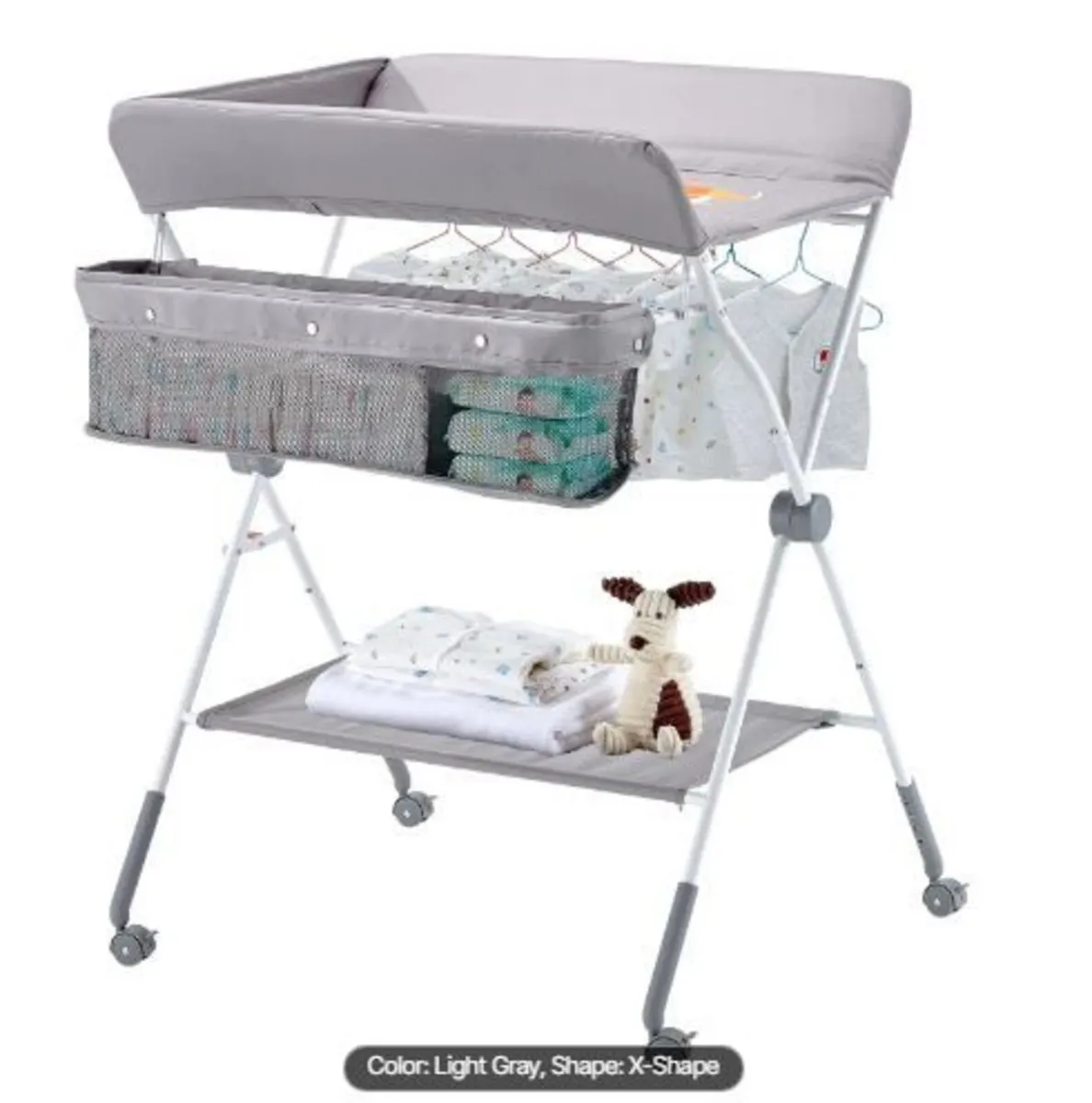 Baby Changing Table, Foldable Diaper Change - Image 3