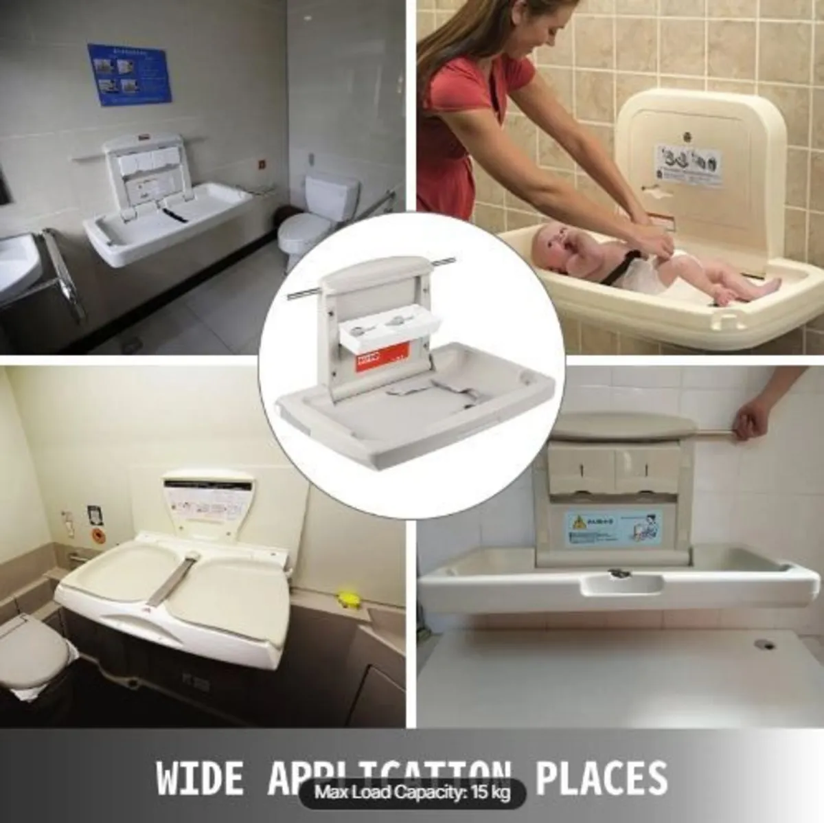85 × 57 × 47 cm Horizontal Baby Changing - Image 2