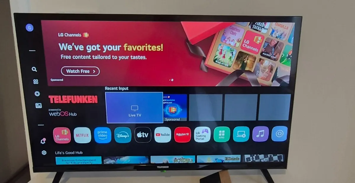 34inch Smart Tv as New - Image 1