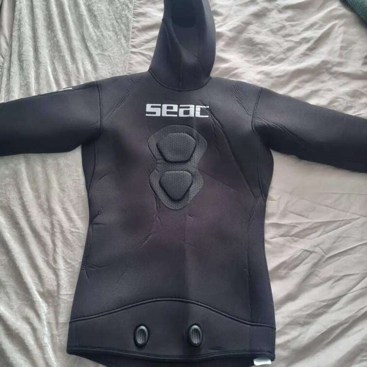 SEAC Black Shark 5mm Wetsuit - Image 1