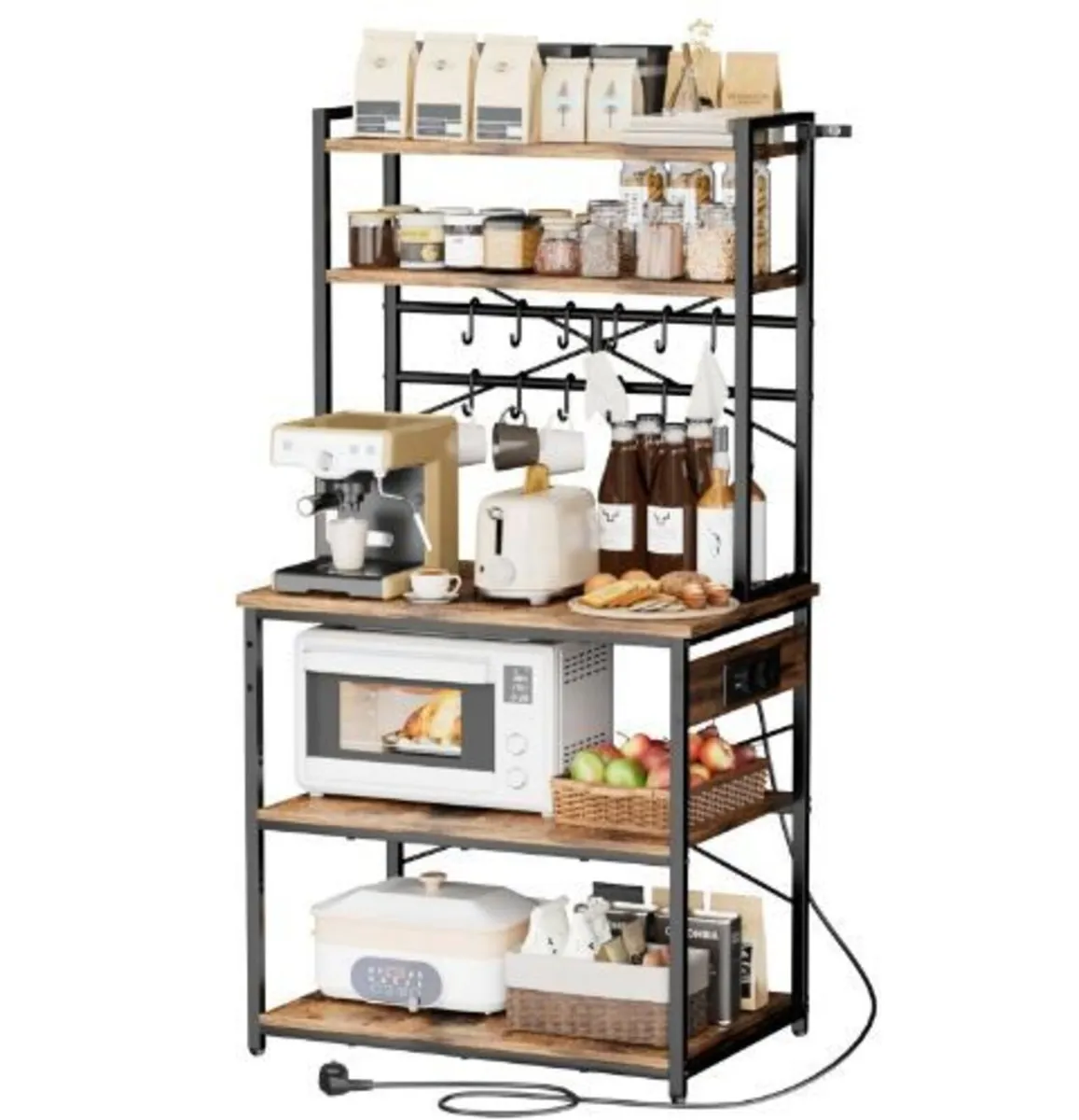 Kitchen Bakers Rack, 1.5m Power Cable - Image 3