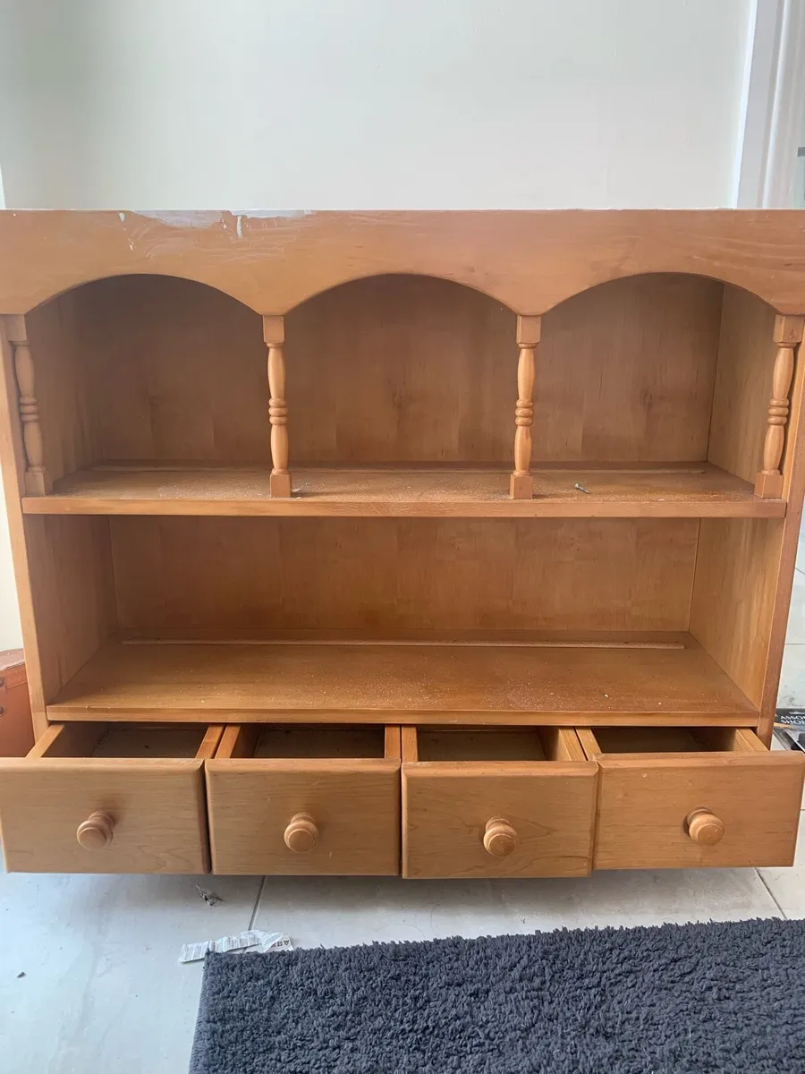 Pending collection- Free Half dresser - solid wood - Image 1